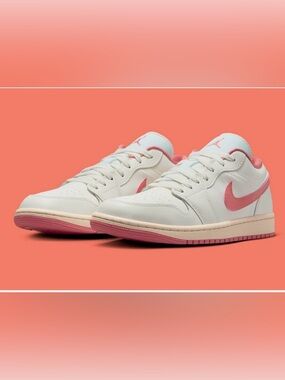 Nike Air Jordan 1 Low Sail Guava Ice Pink Salt